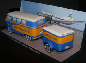 Vw Typ 2 Kombi Lufthansa 1959 - Papercrafts.it